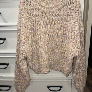 Pastel Multicolor Crewneck Sweater